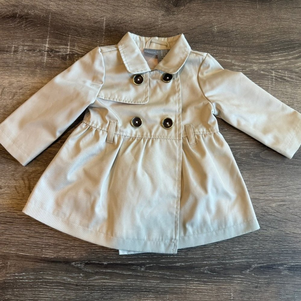 Tahari Baby Trench Coat, Size 3-6M